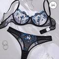 Net Floral mesh pushup set.