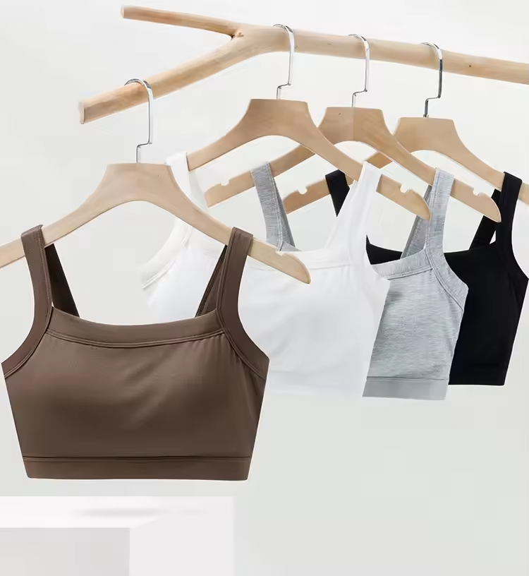 Seamless Push-Up Sports Bra.