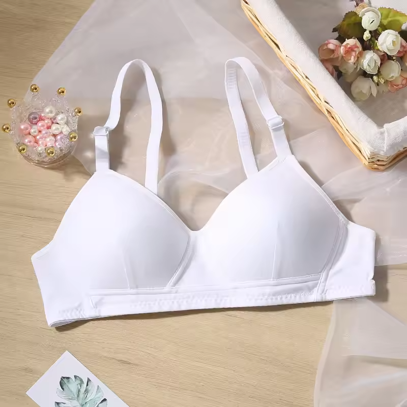 Women’s Wireless Gathering Bra .